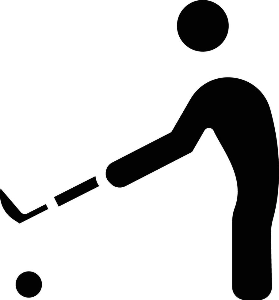 Eishockey Spieler Vektor Symbol