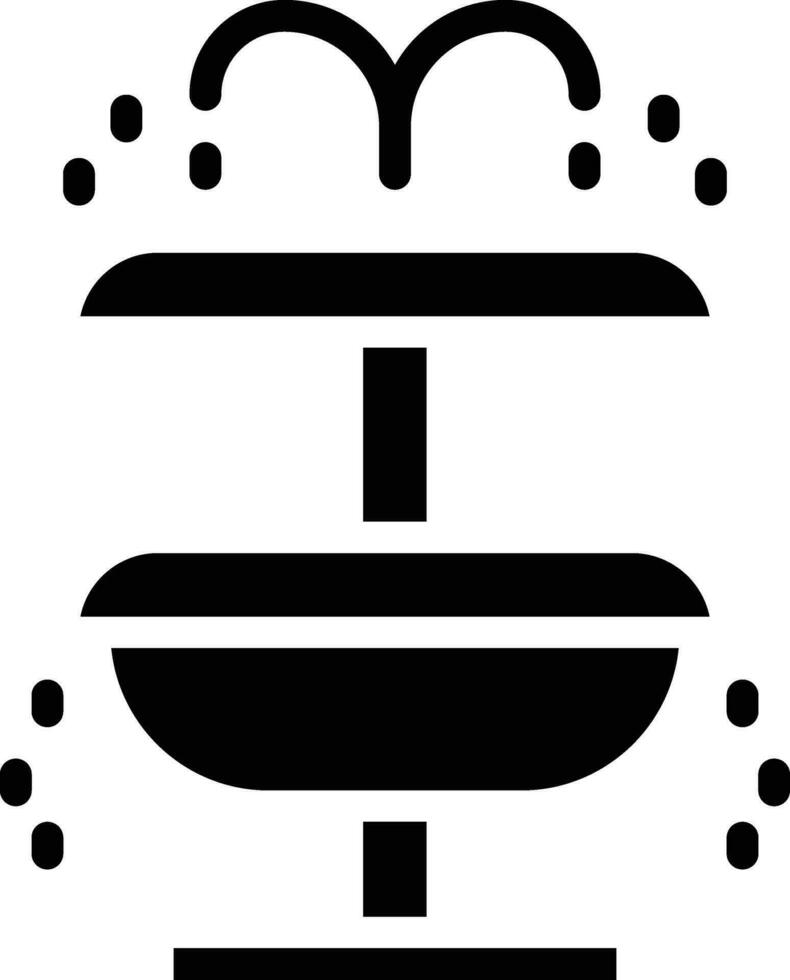 Brunnen-Vektor-Symbol vektor