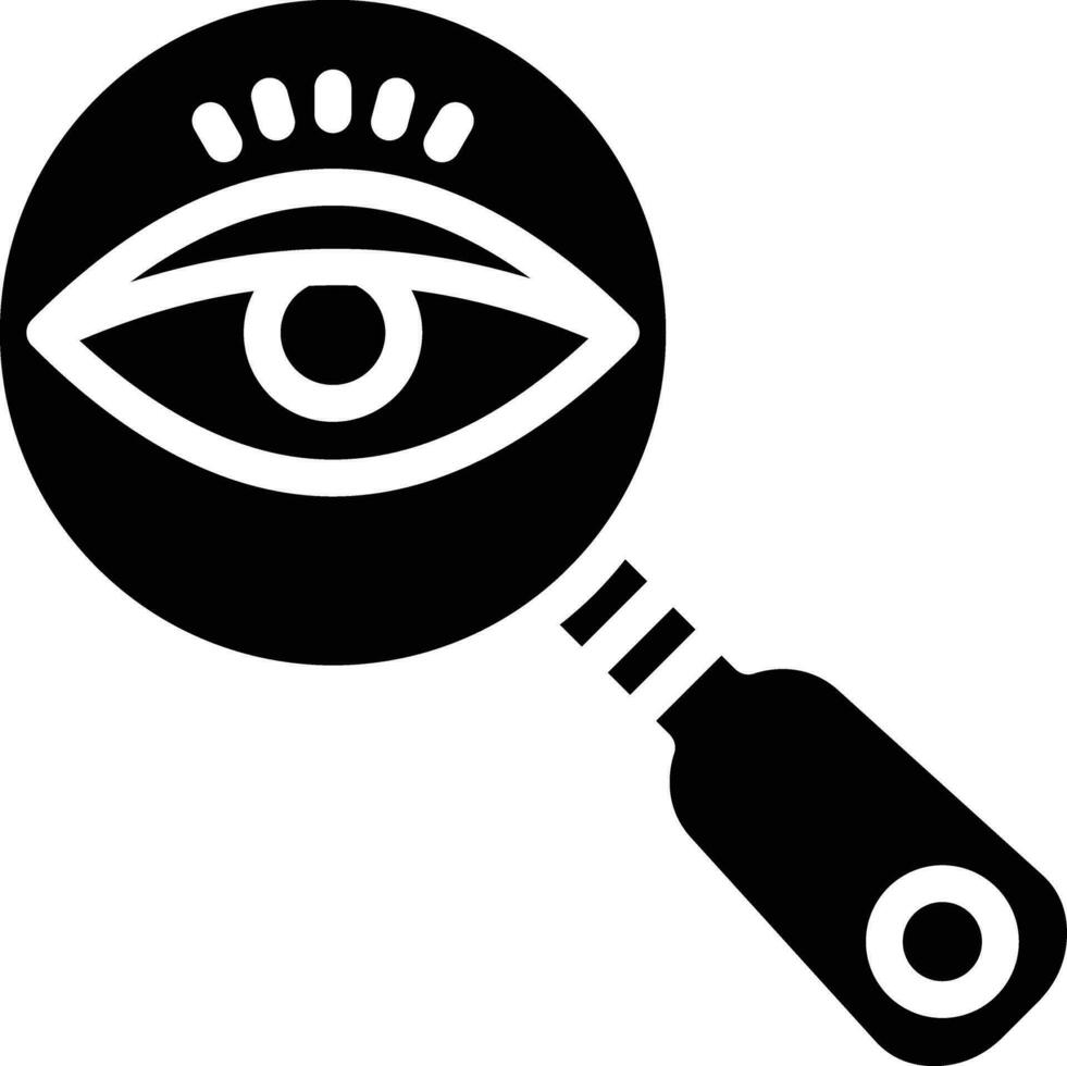 Überwachung Vektor Symbol