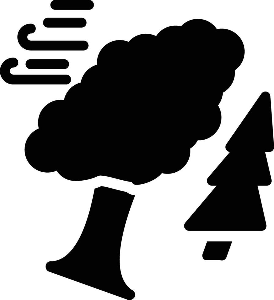 Wind Katastrophe Vektor Symbol
