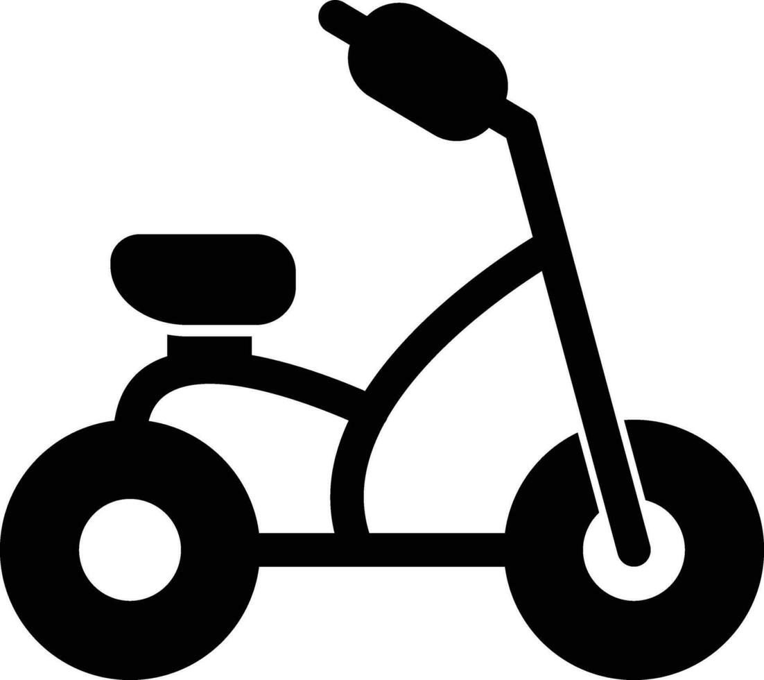 Dreirad Vektor Symbol