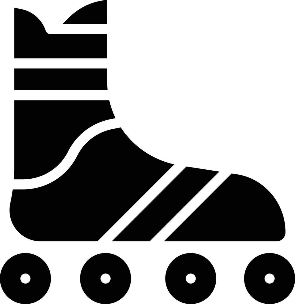 Eis Schlittschuh Vektor Symbol