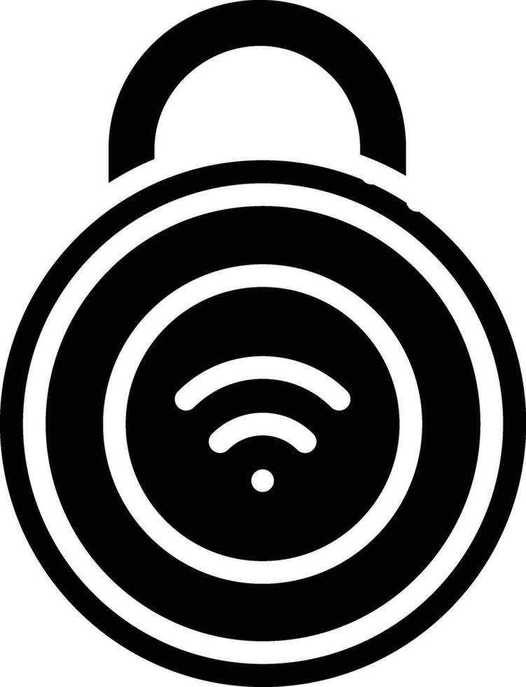 Smart-Lock-Vektorsymbol vektor