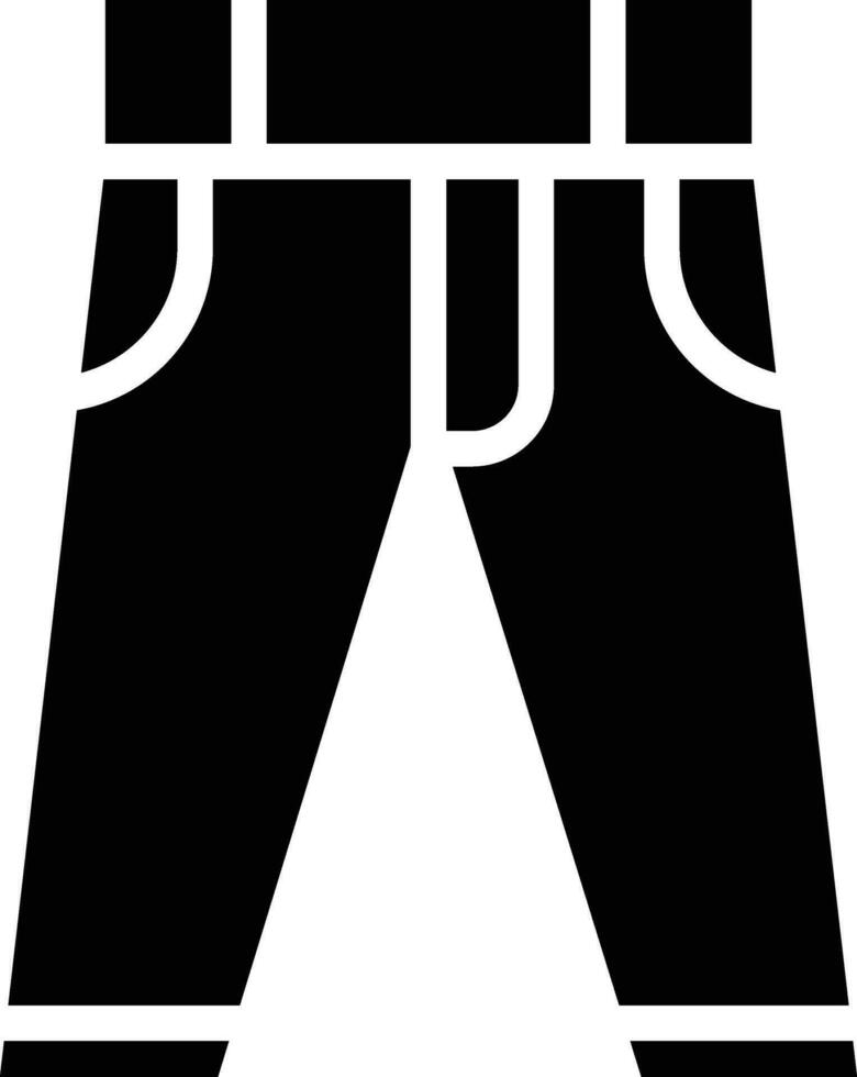 Hosen-Vektor-Symbol vektor