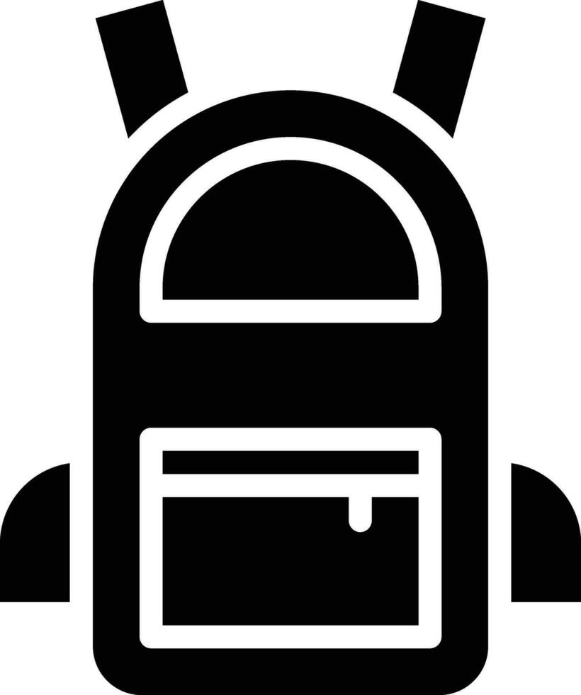 Rucksack-Vektor-Symbol vektor