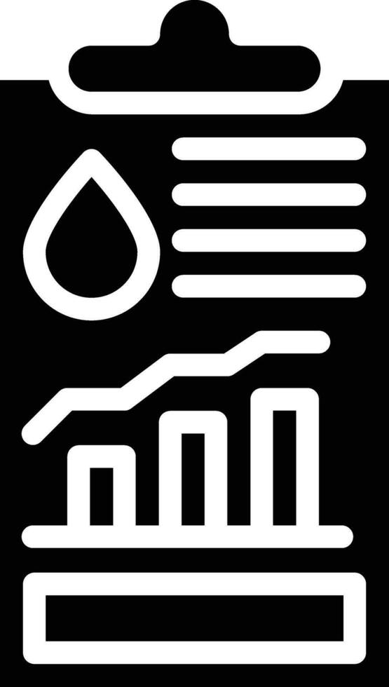 Öl dokumentieren Vektor Symbol