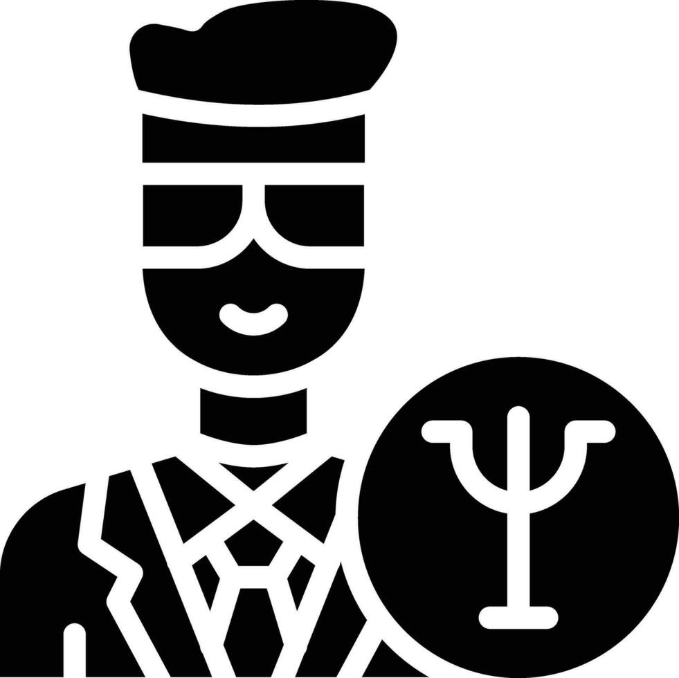 Psychologe Vektor Symbol