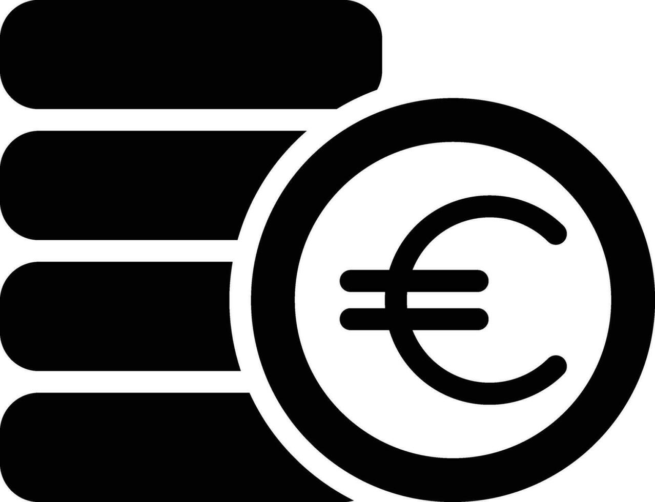 Euro-Währungsvektorsymbol vektor