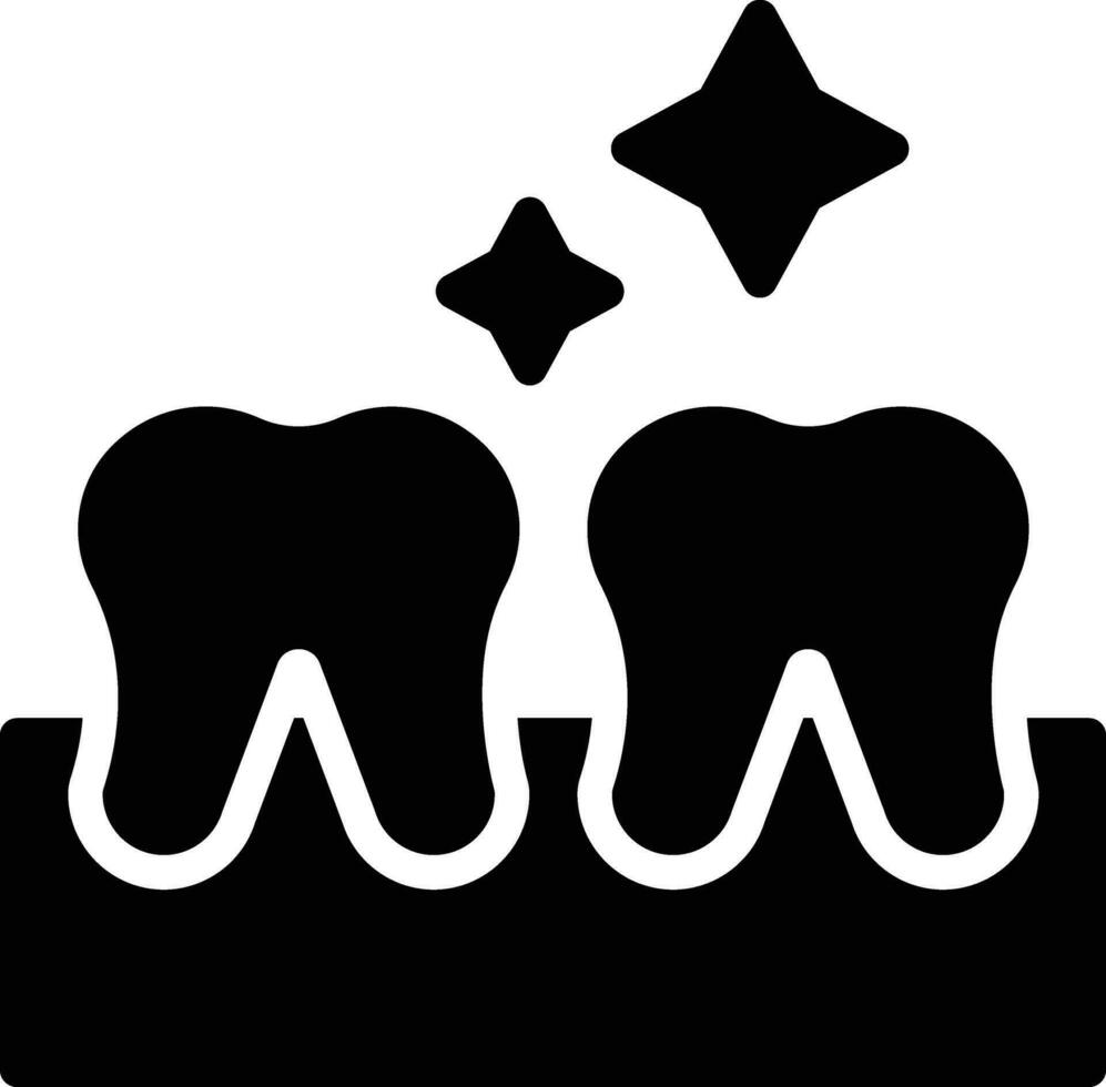 Dental Reinigung Vektor Symbol