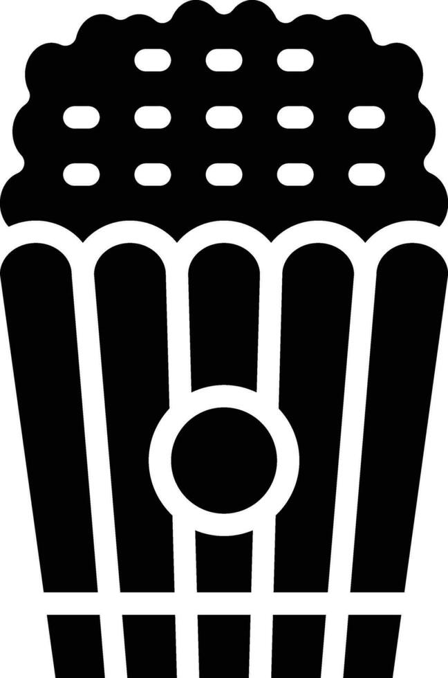 Popcorn-Vektor-Symbol vektor