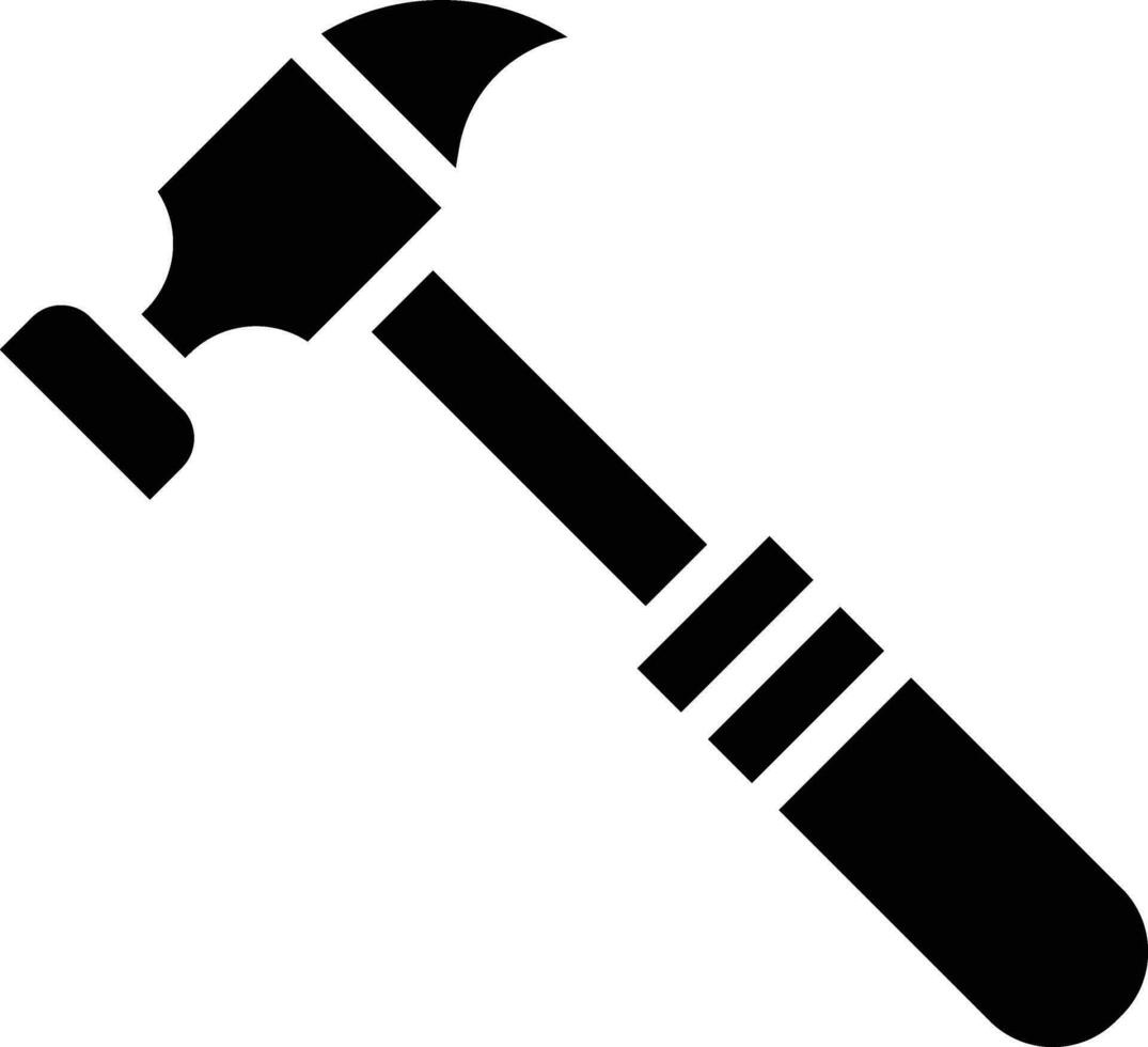 Hammer-Vektor-Symbol vektor