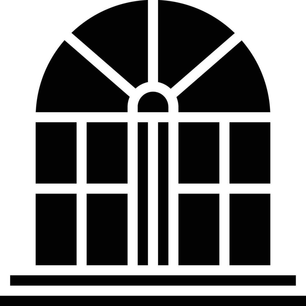 Fenstervektorsymbol vektor