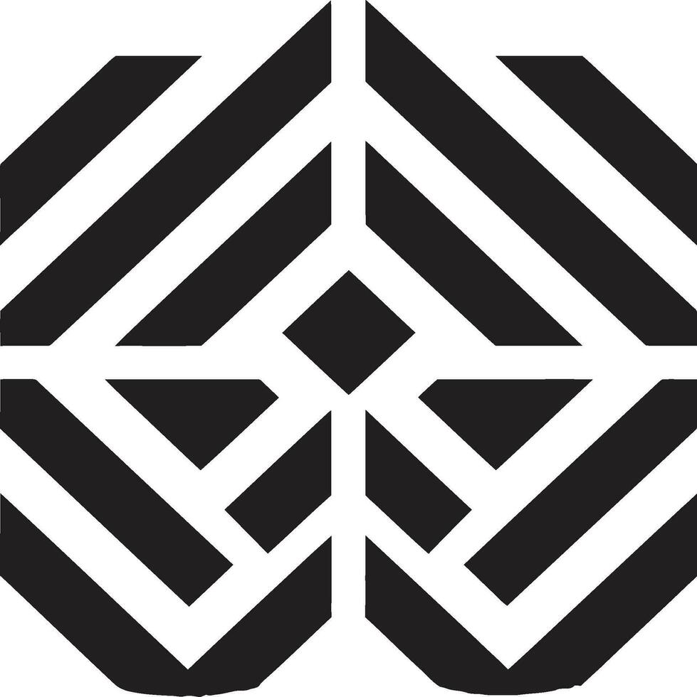polygoncraft Evolution nexus vektor form mönster formsymmetri kärna konstnärlig geometri emblem design