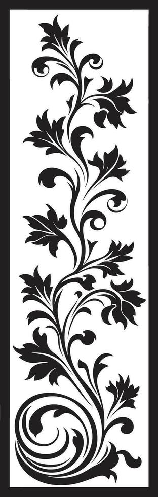 gåtfull midnatt spetsar dekorativ symbol elegant ebenholts elegans vektor ikon design