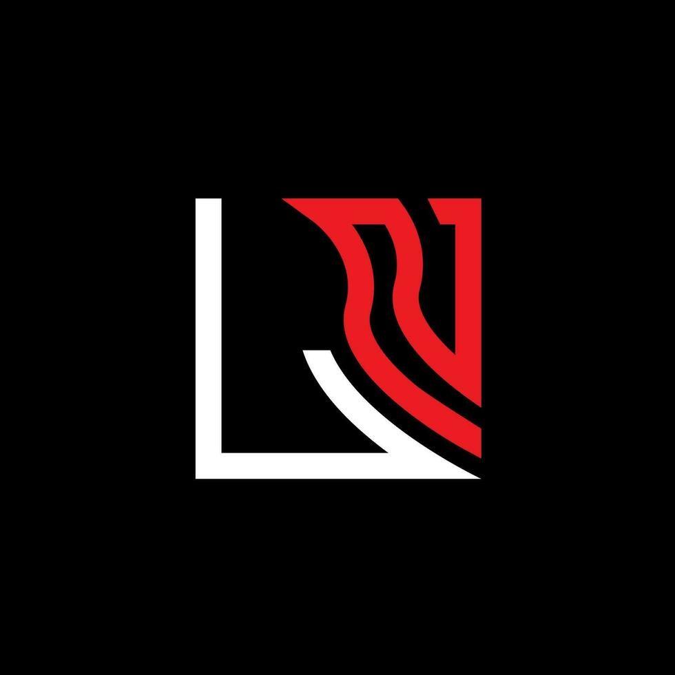 ln Brief Logo Vektor Design, ln einfach und modern Logo. ln luxuriös Alphabet Design