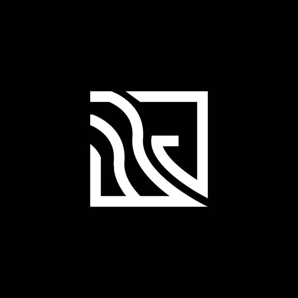 W J Brief Logo Vektor Design, W J einfach und modern Logo. W J luxuriös Alphabet Design