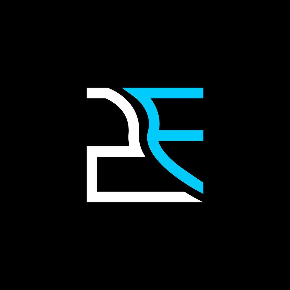 zf Brief Logo Vektor Design, zf einfach und modern Logo. zf luxuriös Alphabet Design