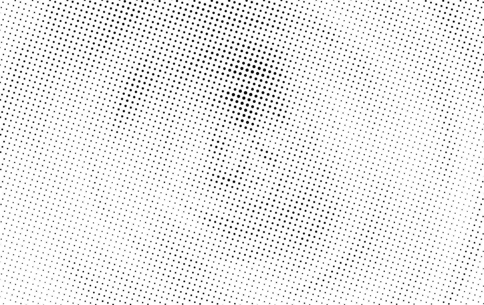 Halbton Punkt Muster Hintergrund Vektor, ein einstellen von vier anders abstrakt Punkte Muster, ein schwarz und Weiß Zeichnung Gradient Punkte Wirkung, Grunge bewirken mit runden Kreis dote Textur vektor
