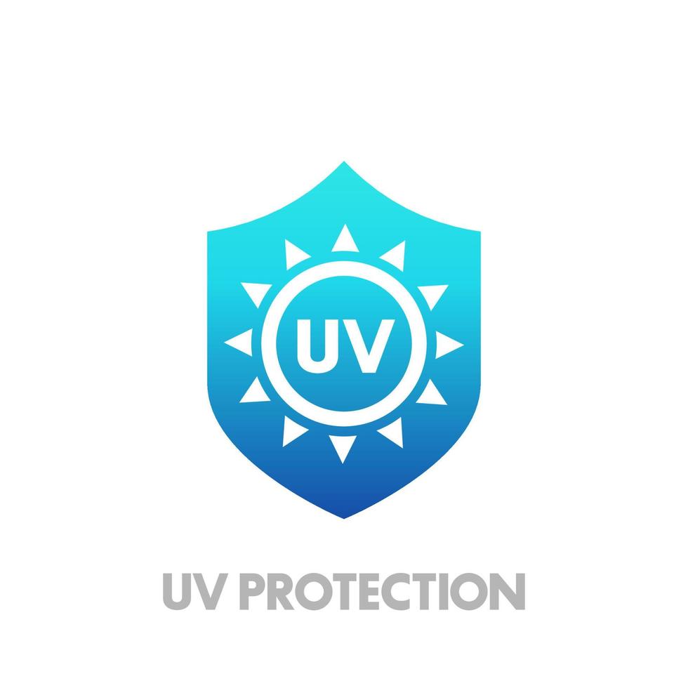 Symbol für UV-Schutz vektor