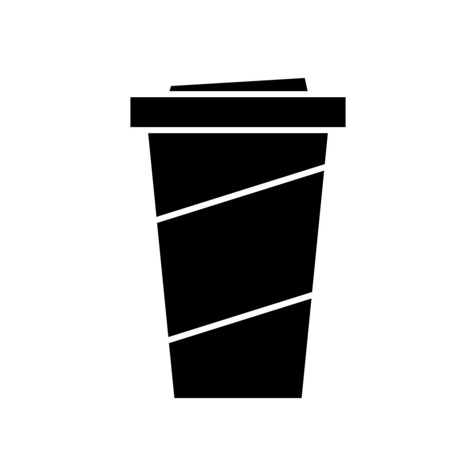 kaffe ikon vektor. varm dryck illustration tecken. te symbol eller logotyp. vektor