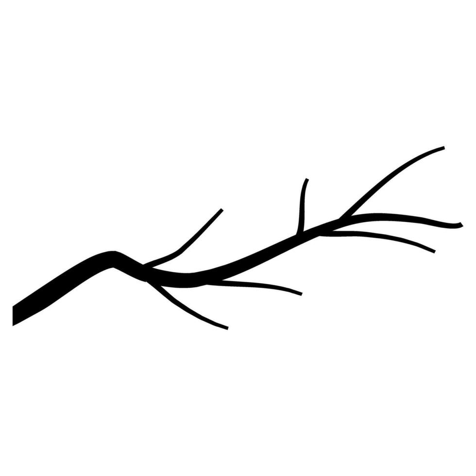 Ast Symbol Vektor. Baum Illustration unterzeichnen. Brennholz Symbol oder Logo. vektor