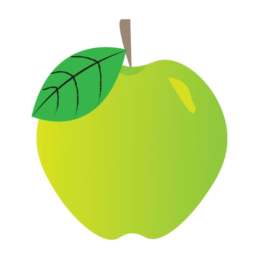 Apfel-Symbol-Logo-Vektor-Design-Vorlage vektor