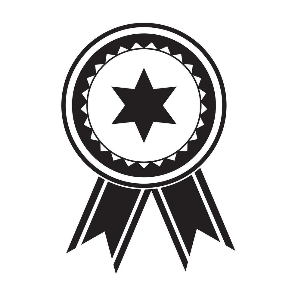 Medaille Symbol Logo Vektor Design Vorlage