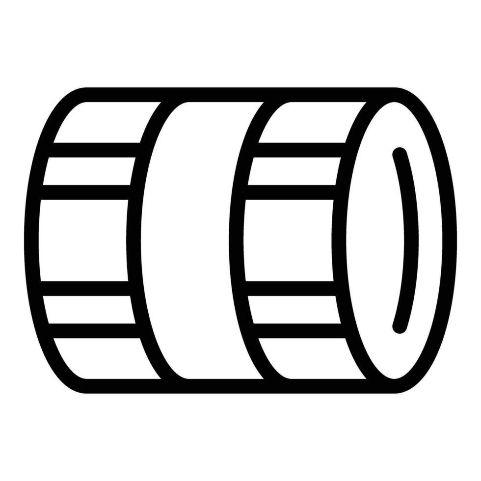 Hund Schule Tunnel Symbol Gliederung Vektor. Ausbildung Kurs vektor