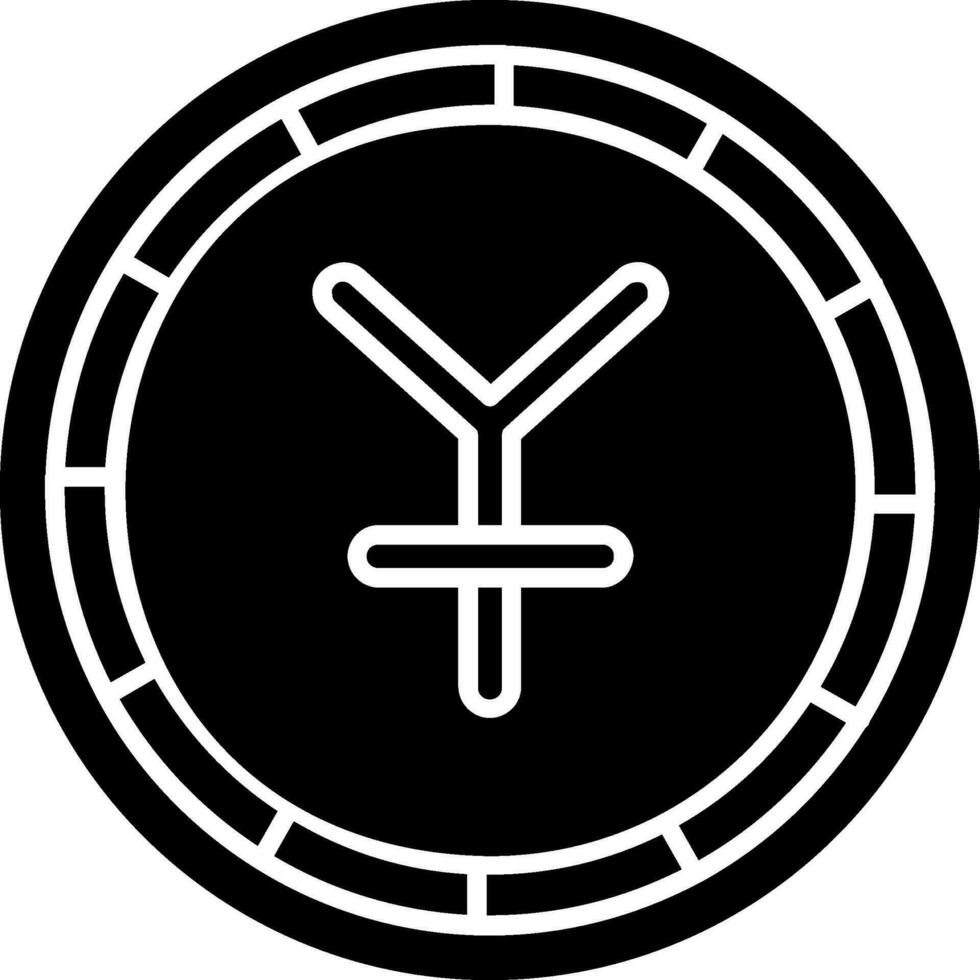Yen-Glyphe-Symbol vektor