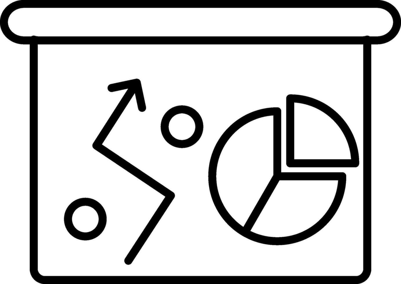 Symbol für die Geschäftsstrategie vektor