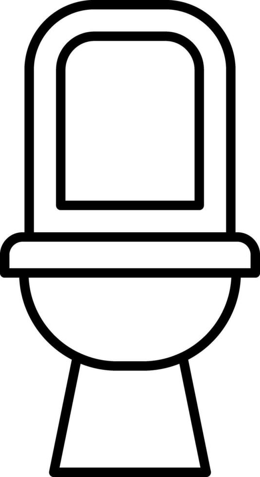 Symbol für Toilettenleitung vektor