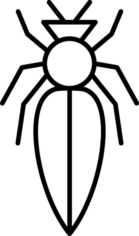 Pest Linie Symbol vektor