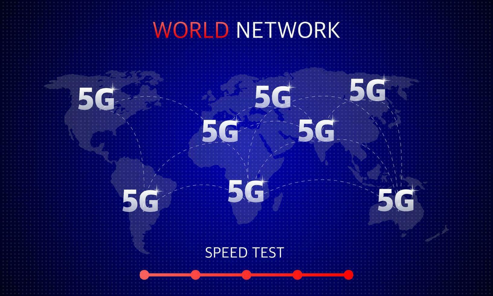 platt ikon med 5g för webb design. modern teknik. vektor illustration