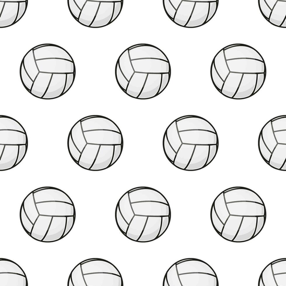 Volleyball Ball. Sport Spiel Turnier. Liga Mannschaft und Ventilator Verein. Vektor Illustration.