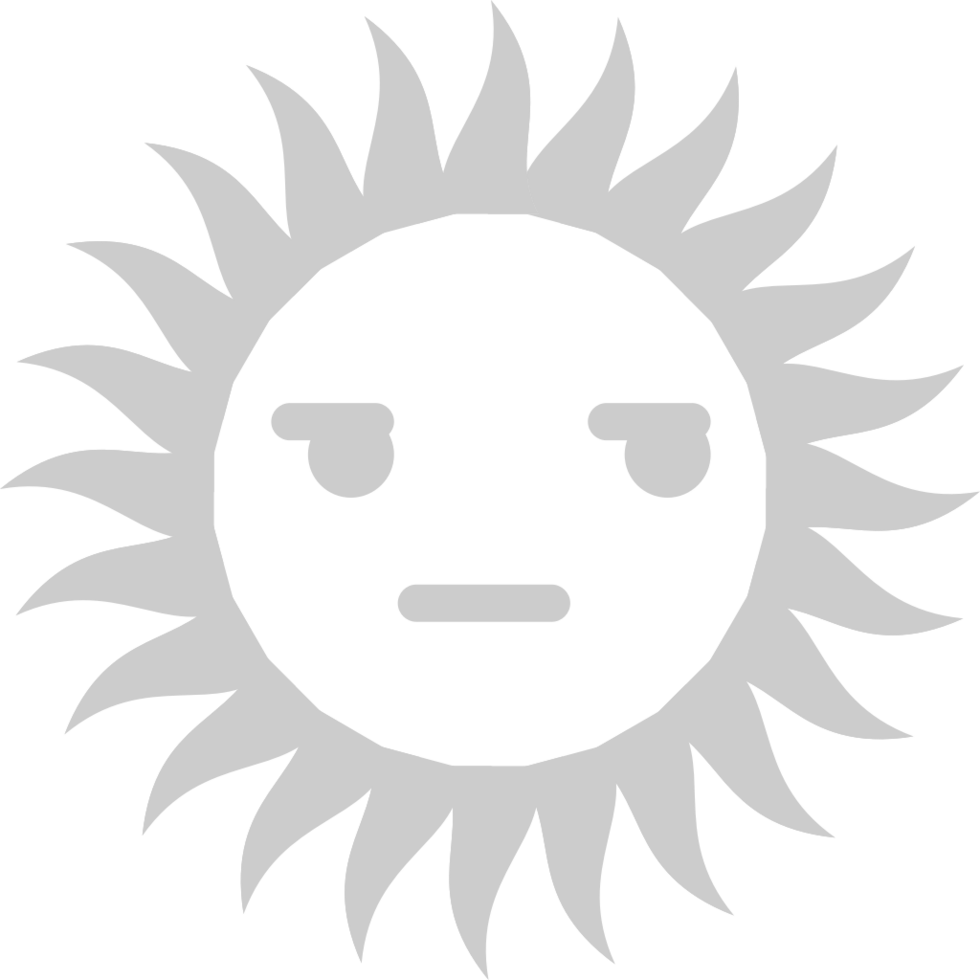 Emoji Sonne vektor