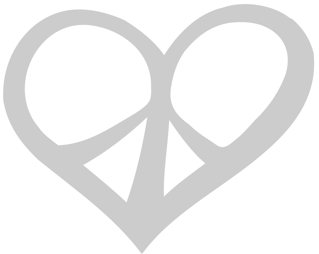 Frieden Liebe vektor