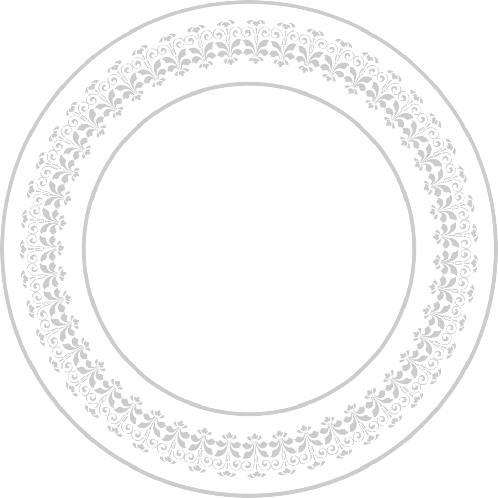 dekoration cirkel ram vektor