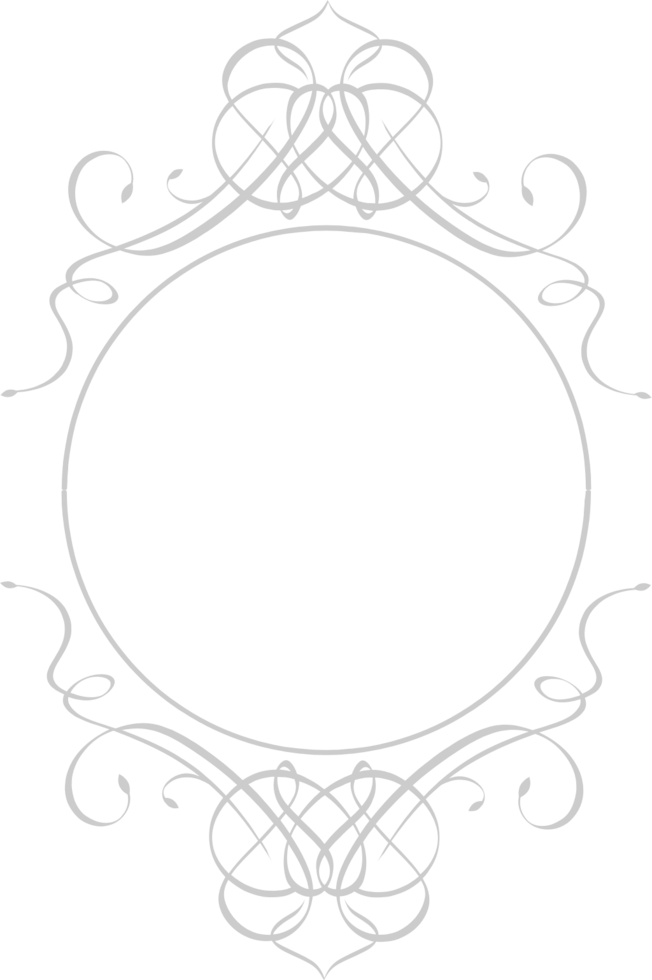 dekoration cirkel ram vektor