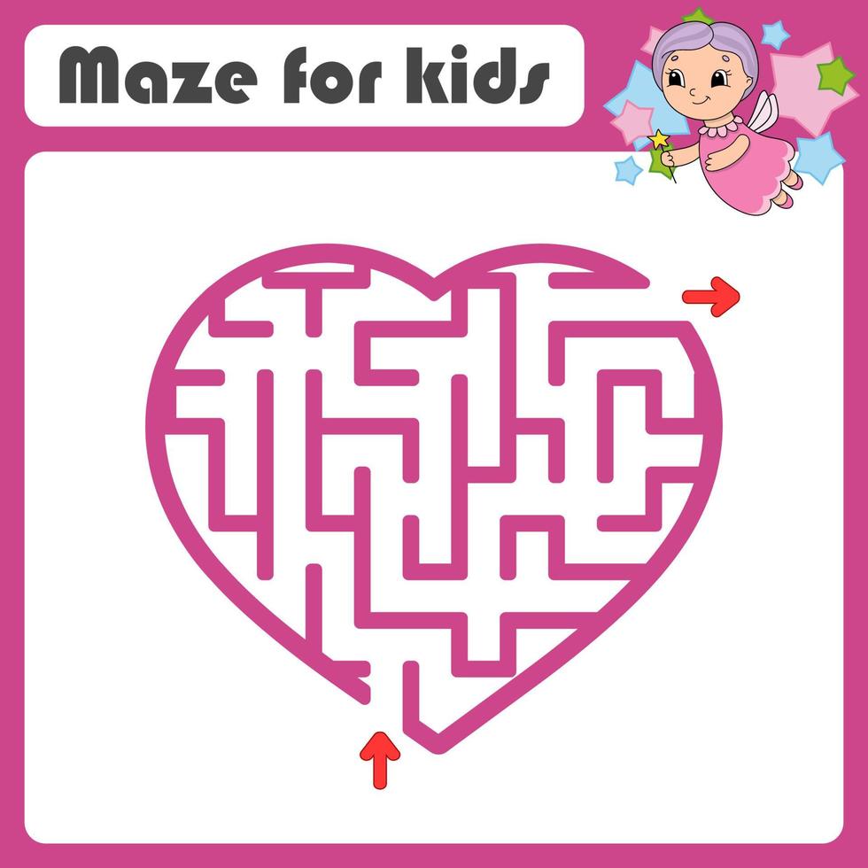 Matze. Spiel für Kinder. lustiges Labyrinth. Arbeitsblatt zur Bildungsentwicklung. Aktivitätsseite. Puzzle für Kinder. süßer Cartoon-Stil. Rätsel für die Vorschule. logisches Rätsel. Farbe-Vektor-Illustration. vektor