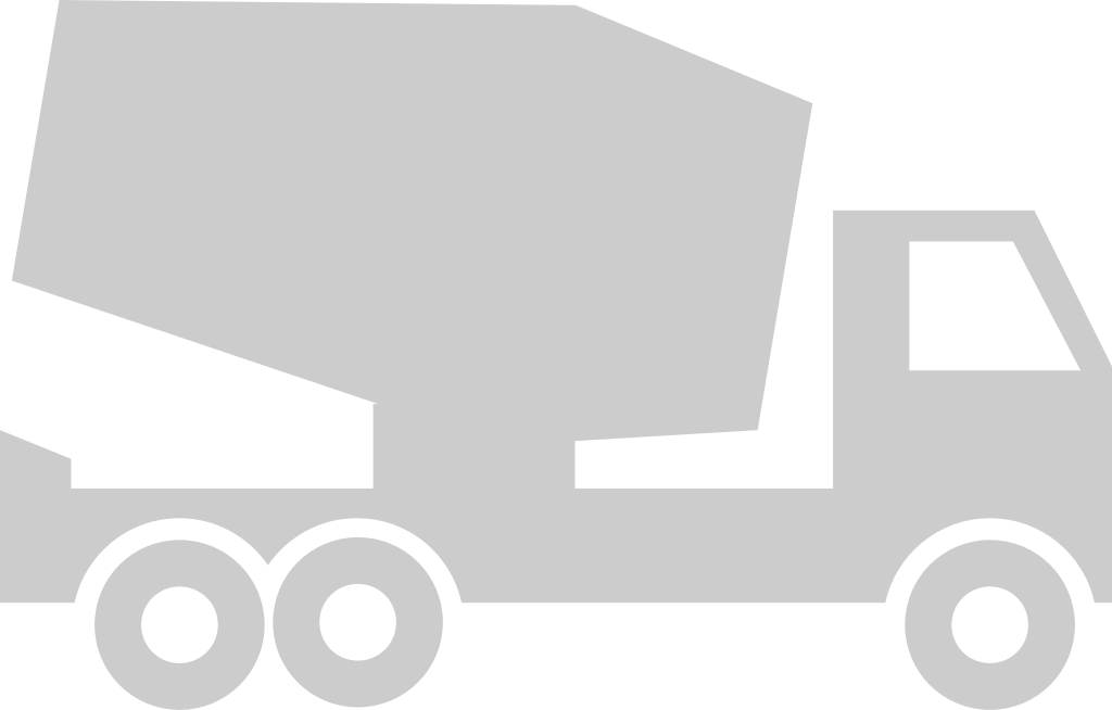 bulk cement trailer vektor