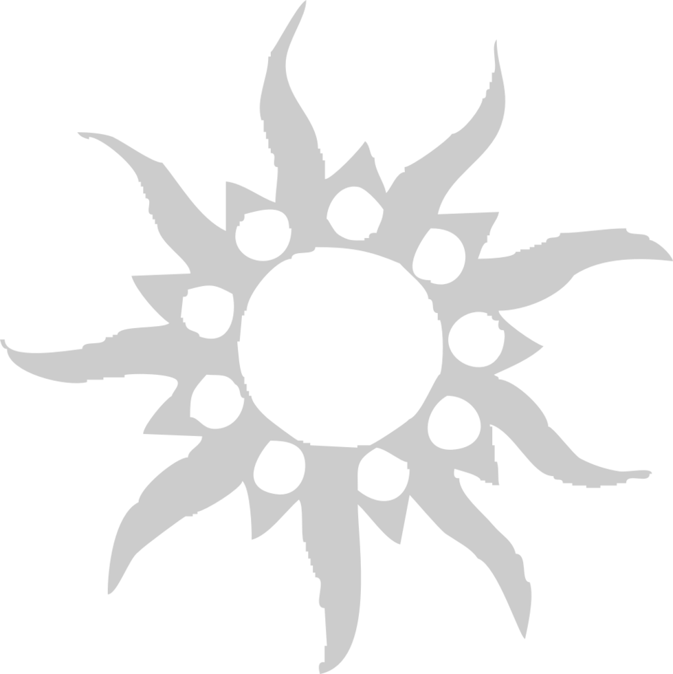 Tribal Tattoo Sonne vektor