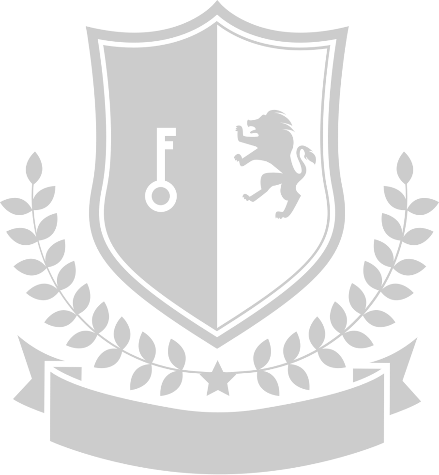 crest lejon rampant vektor