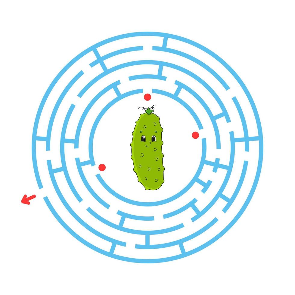 Matze. Spiel für Kinder. lustiges Labyrinth. Arbeitsblatt zur Bildungsentwicklung. Aktivitätsseite. Puzzle für Kinder. süßer Cartoon-Stil. Rätsel für die Vorschule. logisches Rätsel. Farbe-Vektor-Illustration. vektor