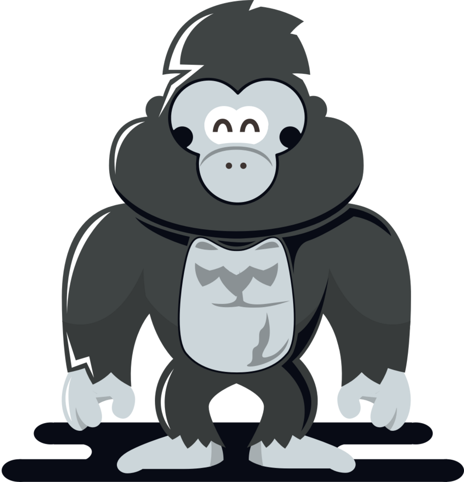 Gorilla vektor