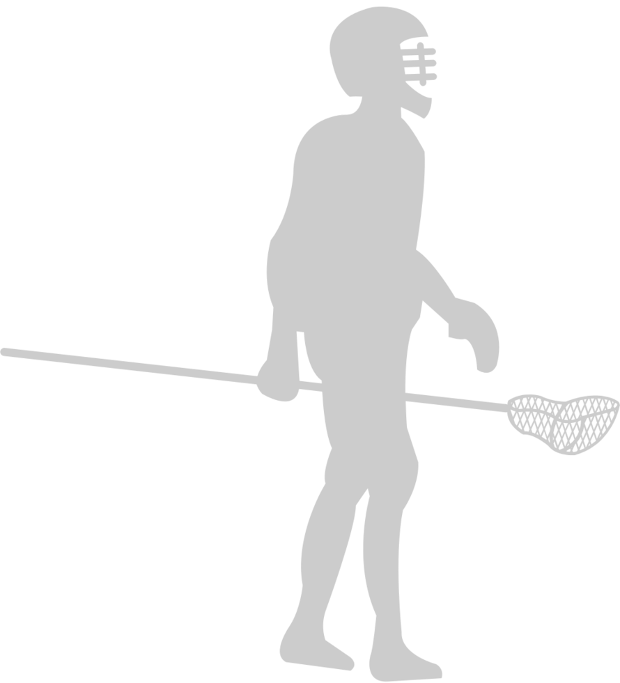 Lacrosse-Spieler vektor