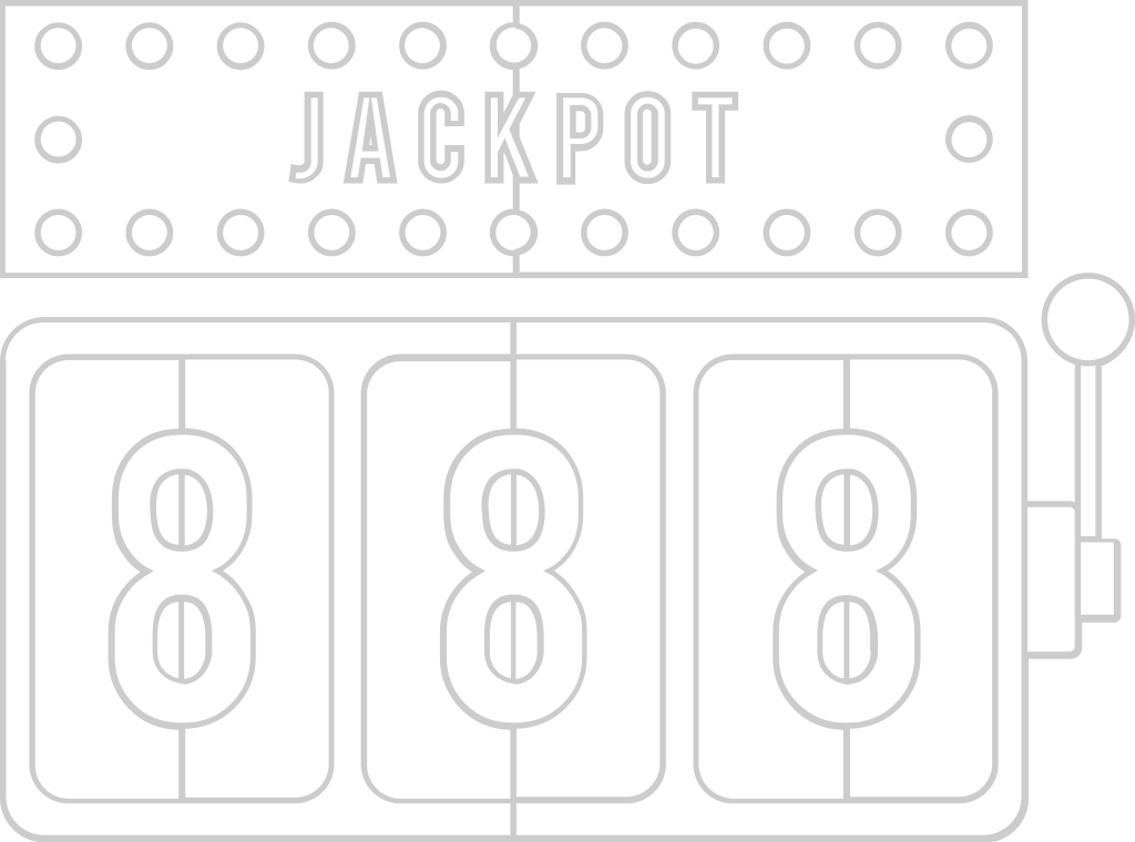 Vegas Symbol Slot Maschine vektor