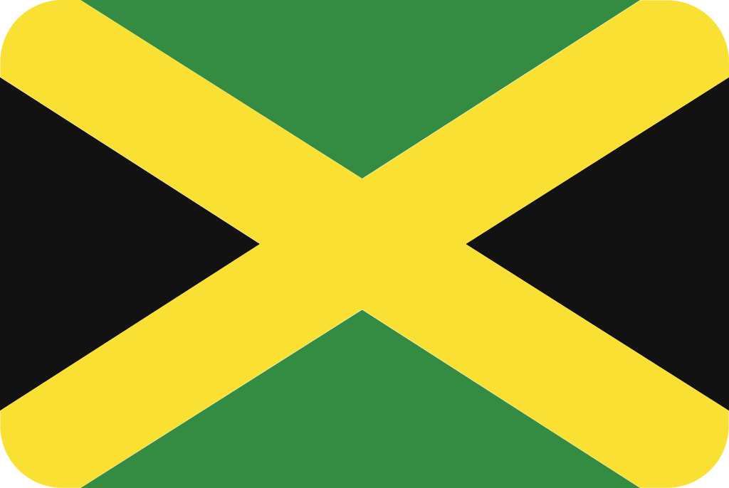 jamaica flagga vektor