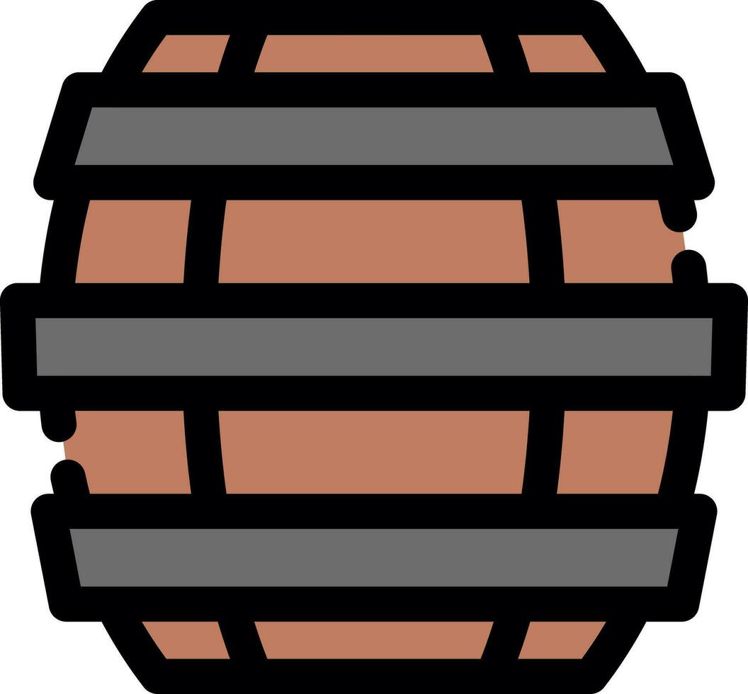 Barrel kreatives Icon-Design vektor