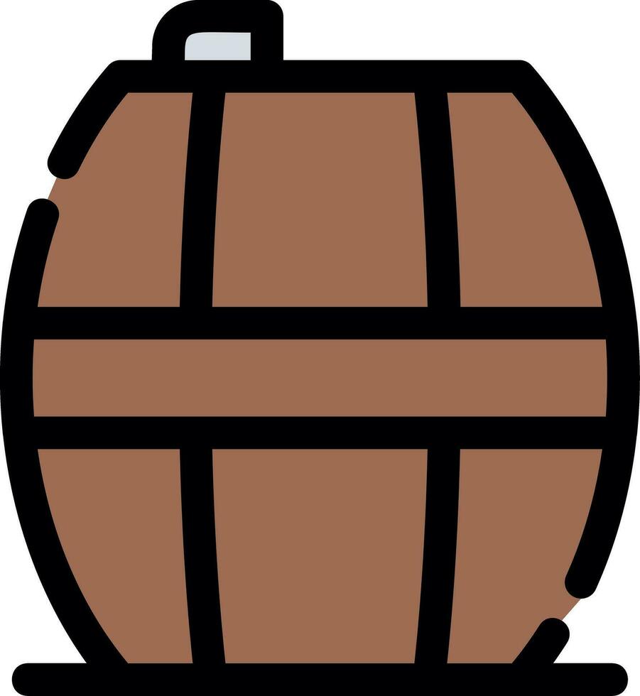 Barrel kreatives Icon-Design vektor