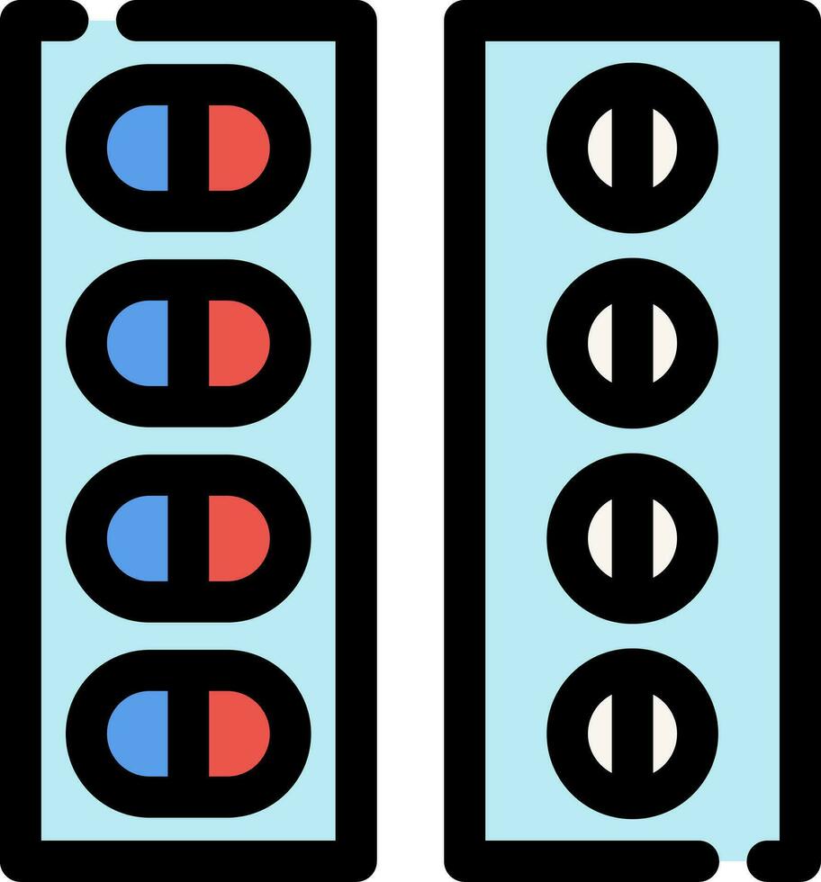 kreatives Icon-Design für Medikamente vektor